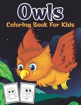 Owls Coloring Book for Kids