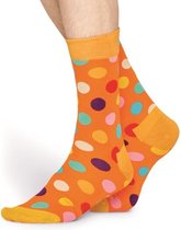 Happy Socks Easter Big Dot sok | Maat 41-46 | Oranje met gekleurde stippen