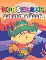 Horseback coloring book