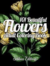 101 Beautiful Flowers Coloring Book