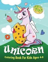 UNICORN Coloring Book For Kids Ages 4-8