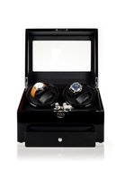 Watchwinder, watch winder, Horlogeopwinder voor 4 automatische uurwerken en 6 losse horloges of armbanden