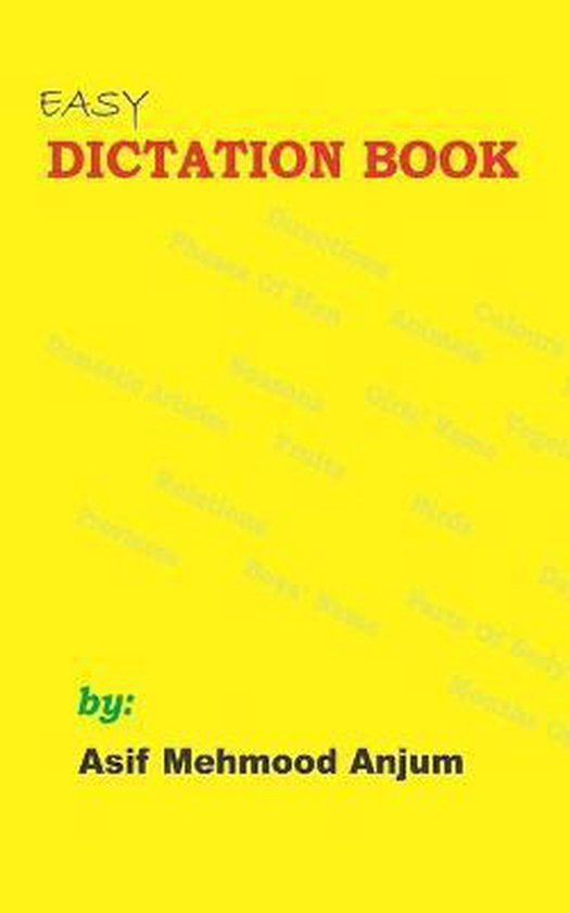 Easy Dictation Book - cover