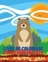 Livre de coloriage d'ours pour les enfants