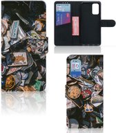 Cover Samsung Galaxy A32 4G | A32 5G Enterprise Editie Hoesje Personaliseren Badges