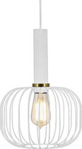 Fantasia hanglamp Oonah - Wit - Dimbaar - Inclusief E27 LED lamp - Dia 25cm