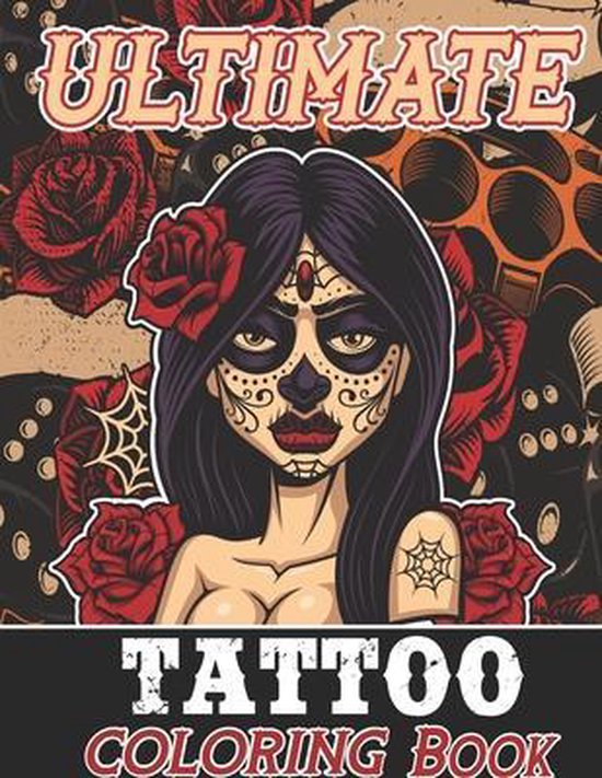 Ultimate Tattoo Coloring Book, Haverd Tatto 9798501136397 Boeken