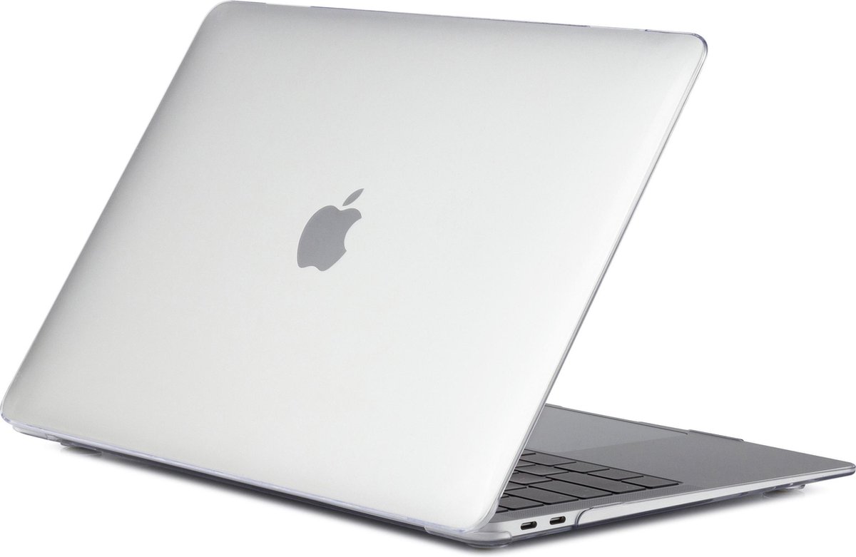 Macbook Case Cover Hoes voor Macbook Air 13 inch 2020 A2179 - A2337 M1 - Laptop Cover - Doorzichtig -Clear - Xssive