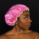 XXL Douchemuts / Shower cap voor braids / dreadlocks / rasta / dreads - Extra groot - Zwart