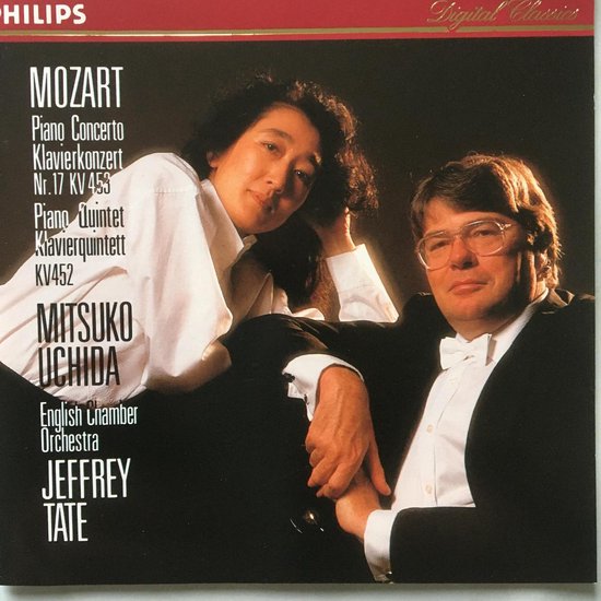 Mozart Piano Concerto No. 17, KV 453; Piano Quintet KV 452, Jeffrey