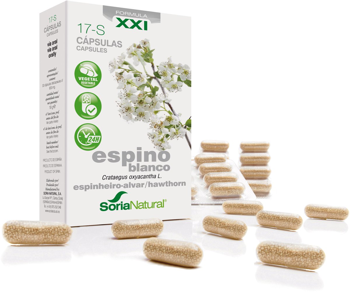 Soria 17-s Espino Blanco 30 Caps