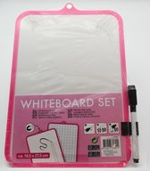 whiteboard-met-wisser-en-stift-roze