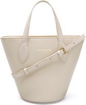 Isabel Bernard Femme Forte Dames Crossbody tasHandtas Leer - beige