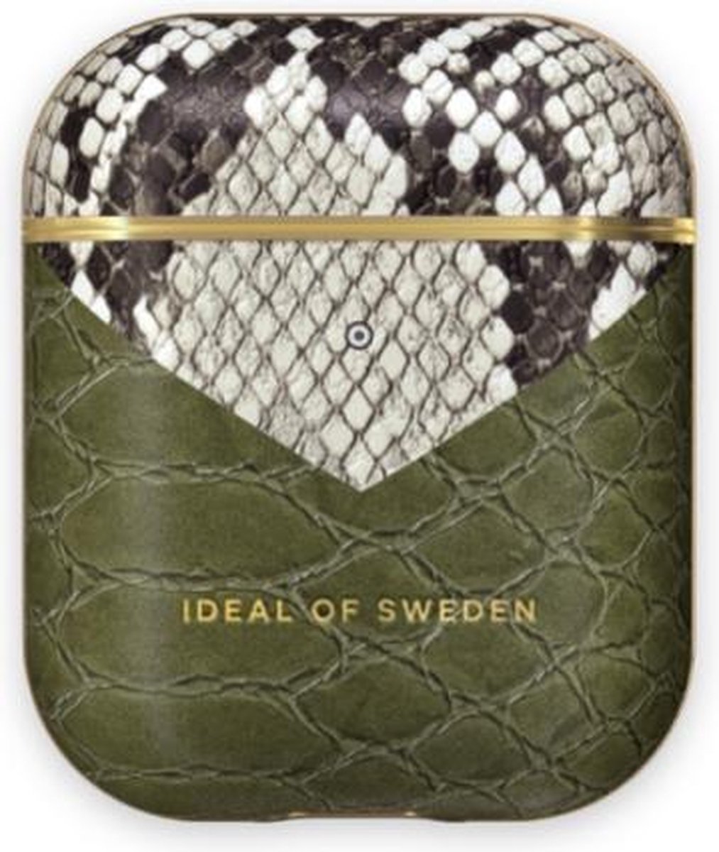 iDeal of Sweden AirPods Case PU voor 1st & 2nd Generation Hypnotic Snake