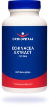 Orthovitaal - Echinacea extract 250 mg - 400 tabletten - Plantenextracten - vegan - voedingssupplement