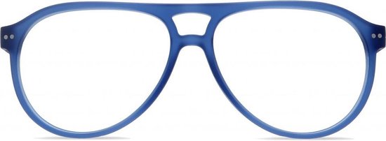 LookOptic Leesbril Liam + 2.50 Sky Blue - Retinashield Blue Light Protection