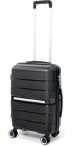 Attitudez EliteZ Handbagage Zwart 56cm - TSA-slot