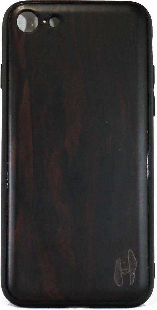 Houten TPU case, iPhone SE 2020 - Padouk