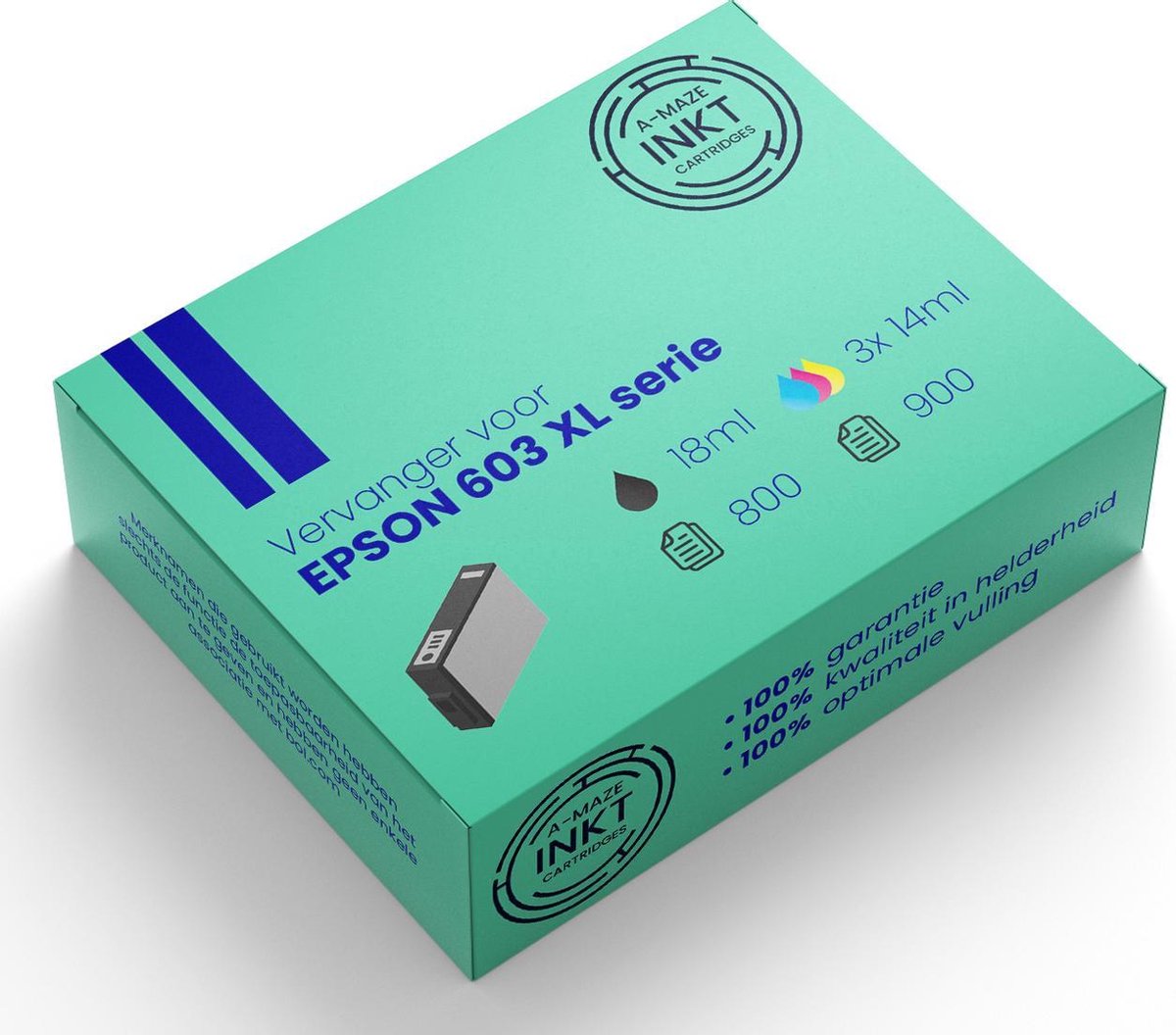Image of Huismerk Epson 603XL (C13T03A14/24/34/44010) Inktcartridge 4-kleuren Voordeelbundel Hoge capaciteit