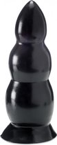 XXLTOYS - Bulb King - XXL Plug - Inbrenglengte 21 X 8 cm - Black - Uniek design Buttplug - Stevige Anaal plug - Made in Europe