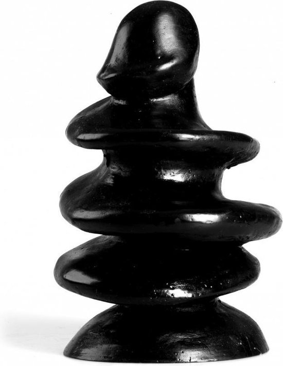 free anal plug XXLTOYS - Screw Xl - XXL Plug - Inbrenglengte 21 X 13.5 cm - Black - Uniek  design
