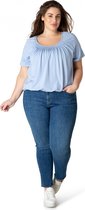YESTA Yokia T-shirt - Pastel Blue - maat 5(58/60)
