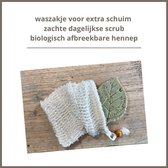 green-goose® Citrus Ladanifer Zeep met Hennepvezel Waszakje | Vegan Zeep | Biologisch Afbreekbaar | Plasticvrij | Zonder Chemicalien | Duurzame Zeep