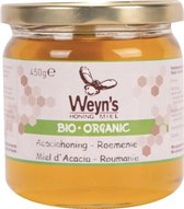 Biologische acaciahoning vloeibaar Bulgarije  - 450g - Weyn's - Honingpot