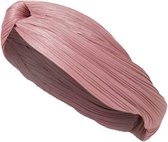 Sarlini Fashion Elastische haarband Bow | Plisé Pink