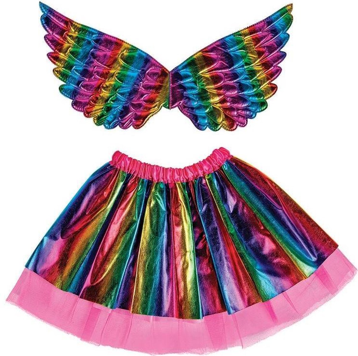 Rubie's Accesoireset Regenboog Engel Meisjes 2-delig