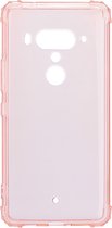 HTC U12 Plus Hoesje - Mobigear - Cushion Serie - TPU Backcover - Roze - Hoesje Geschikt Voor HTC U12 Plus