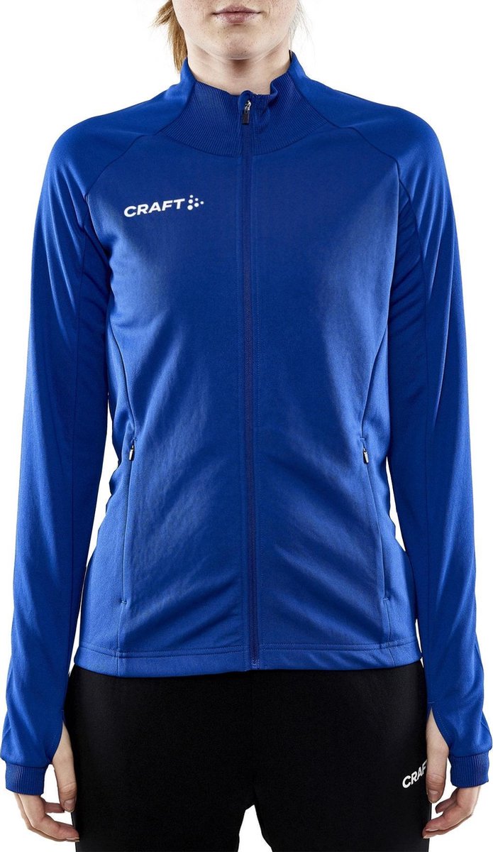 Craft Craft Evolve Full Zip Sportvest - Maat S  - Vrouwen - blauw