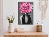 Doe-het-zelf op canvas schilderen - Noir Woman-40x60