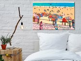 Doe-het-zelf op canvas schilderen - Les Sables-d'Olonne-60x40