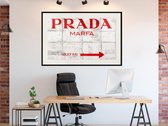 Poster - Prada (Red)-45x30