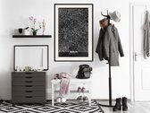 Poster - City Map: Berlin (Dark)-30x45