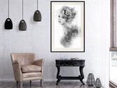 Artgeist - Schilderij - Mysterious Lady - Multicolor - 40 X 60 Cm