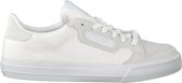 Adidas Continental Vulc J Lage sneakers - Meisjes - Wit - Maat 35,5