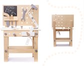 Creatieve Werkbank - Voor Kinderen - Met houten gereedschap
