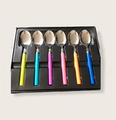 Reinhard - Lepelset - 6x Lepel Multicolor