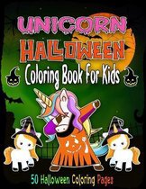 Halloween Unicorn Coloring Book for Kids