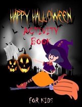 Happy Halloween activity book for kids