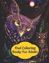 owl coloring books for adults
