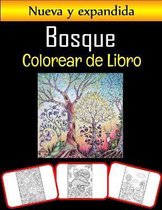 Libro de colorear de bosque