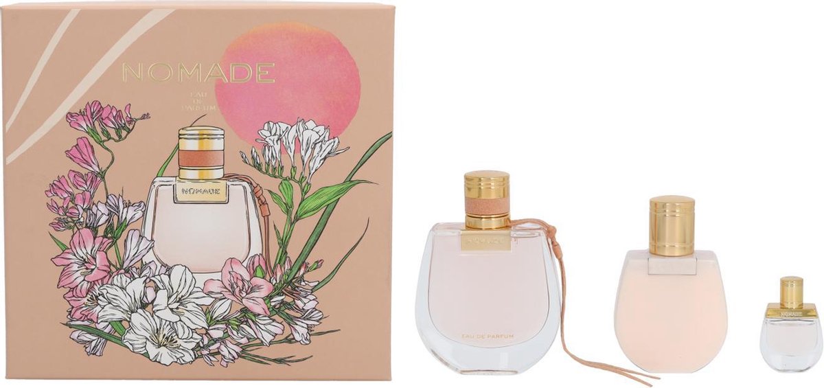 Chloe Nomade Geschenkset - Eau de Parfum + Bodylotion + Mini Eau de parfum