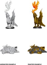 Nolzur's - Gold dragon wyrmling & small treasure pile