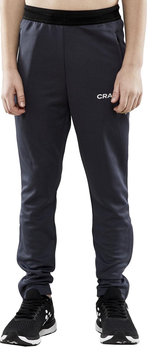 Craft Evolve  Sportbroek - Maat 146  - Unisex - Donker grijs  146/152