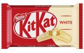 Kitkat White four fingers 41.5g - Display 24 stuks