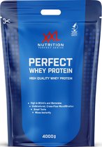 XXL Nutrition - Perfect Whey Protein - Eiwitpoeder, Proteïne poeder, Eiwitshake, Proteine Shake, - Cookies & Cream - 4000 gram