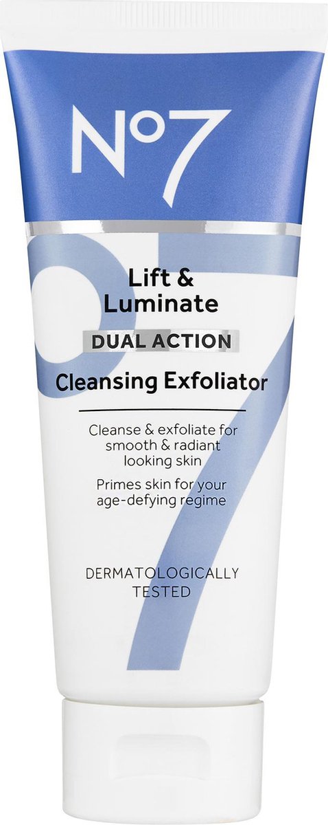 No7 Lift & Luminate Dual Action Cleansing Exfoliator